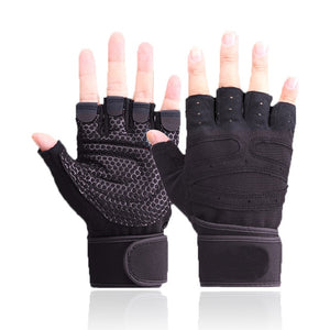 Power Lifting Gloves for Gym Training Dumbbell