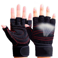 Load image into Gallery viewer, Power Lifting Gloves for Gym Training Dumbbell