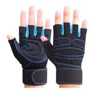 Power Lifting Gloves for Gym Training Dumbbell