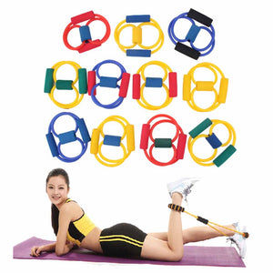 Stretch Fitness equipment Tube Workout Bands