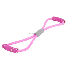 Load image into Gallery viewer, Home Sport Fitness Yoga 8 Shape Pull Rope Tube