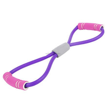 Load image into Gallery viewer, Home Sport Fitness Yoga 8 Shape Pull Rope Tube